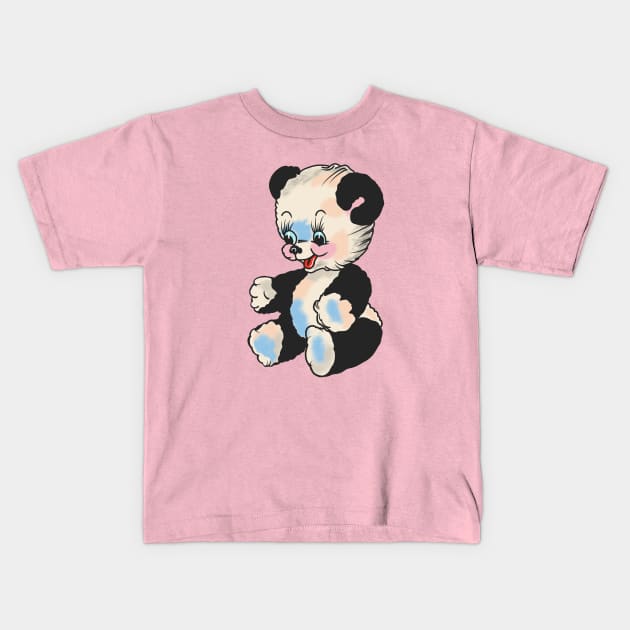 Panda Monium Kids T-Shirt by VultureVomitInc